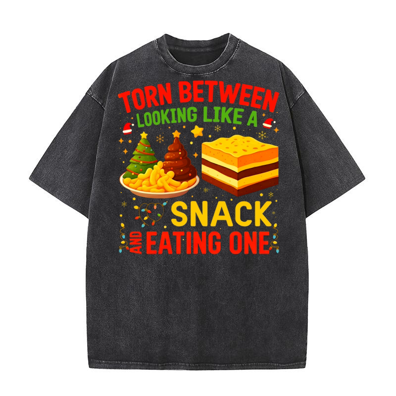torn between looking like a snack and eating it Washed T-Shirt