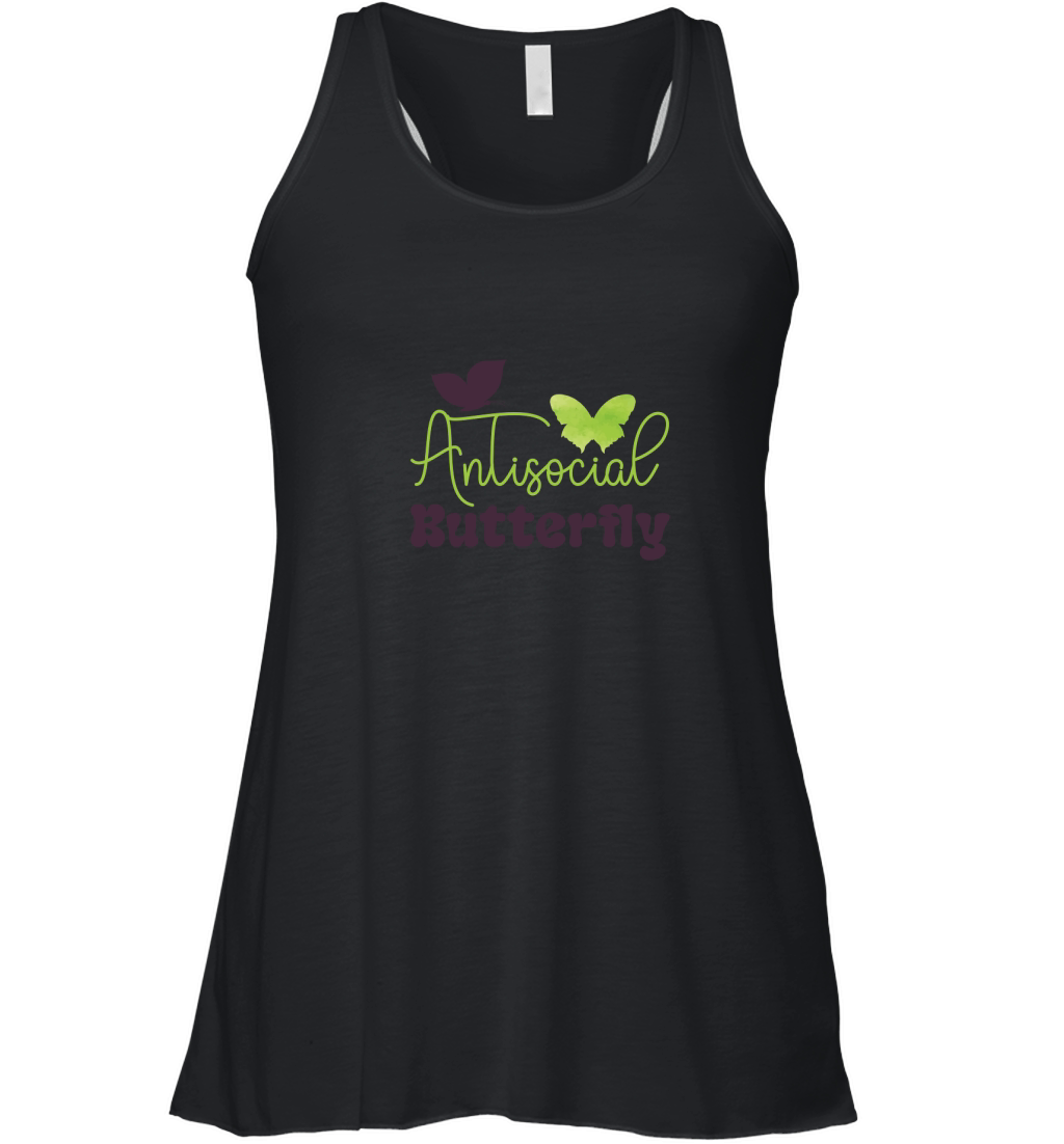 Antisocial Butterfly 2 Women's Flowy Tank Top