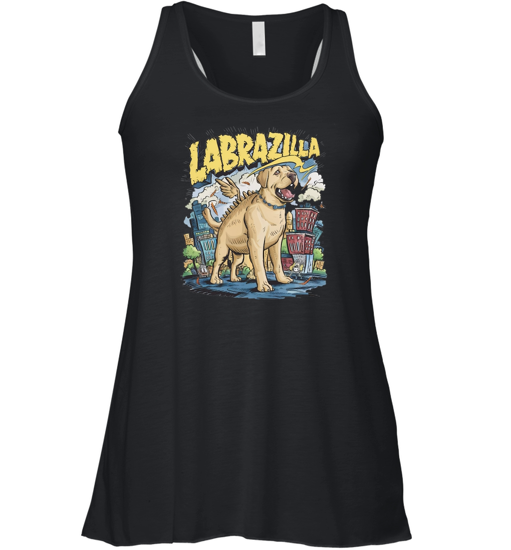 dogzilla (4) Women's Flowy Tank Top