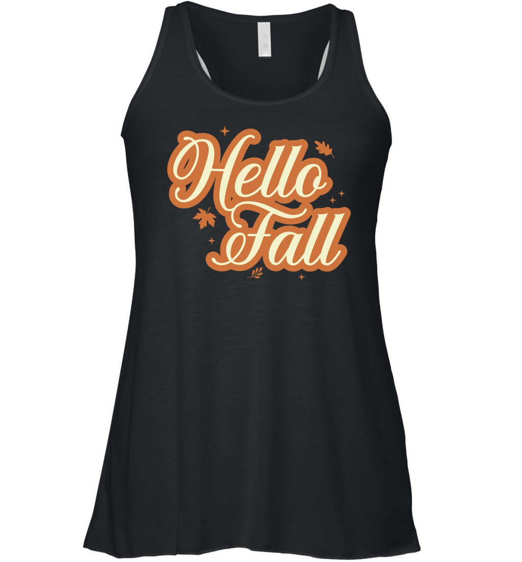 HelloFall1 PNG Women's Flowy Tank Top