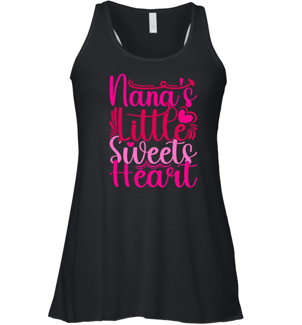 Nanas Little Sweets Heart Women's Flowy Tank Top