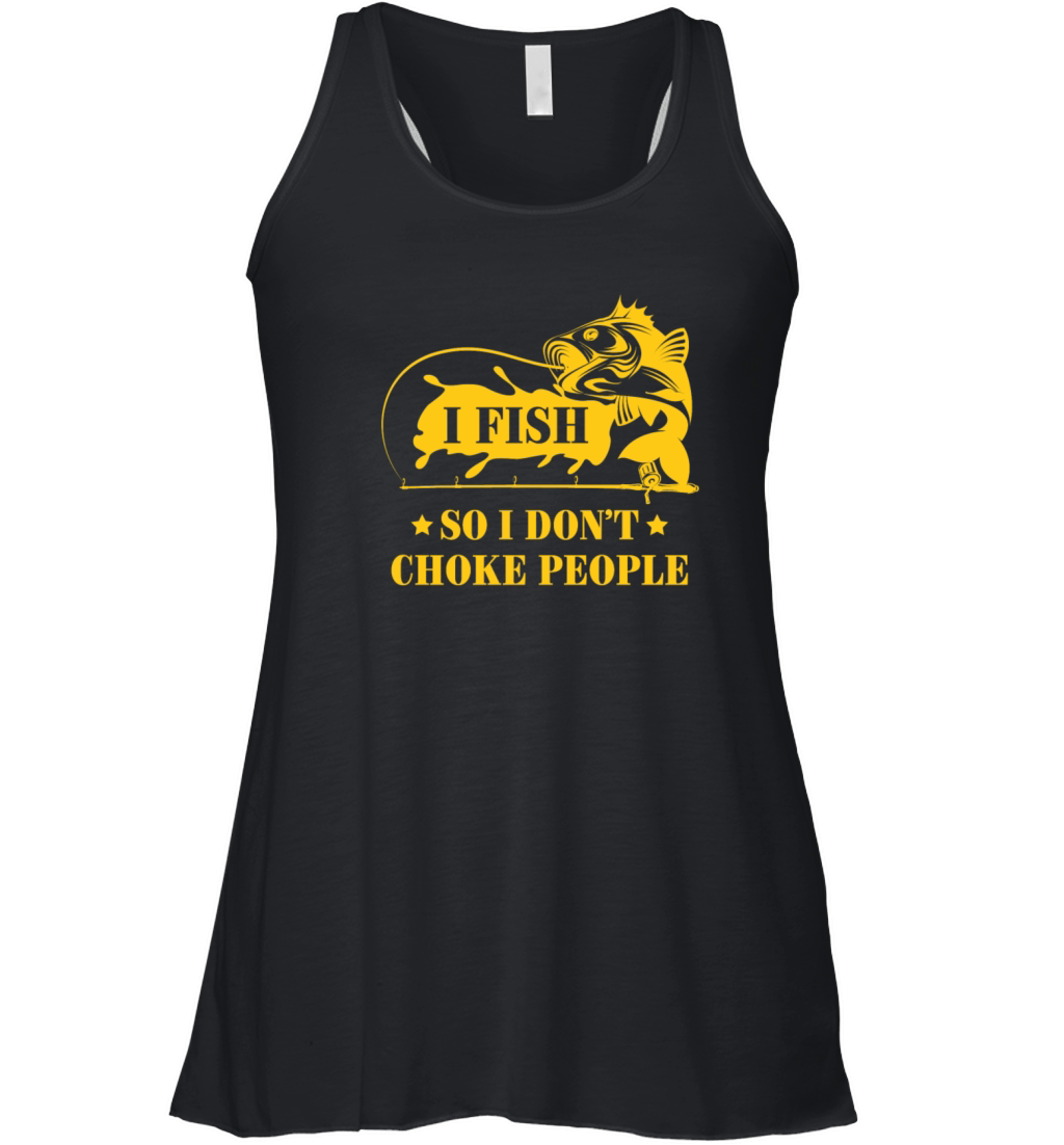 Perfect Costume For Fishing Lover. Gift For Dad Women's Flowy Tank Top