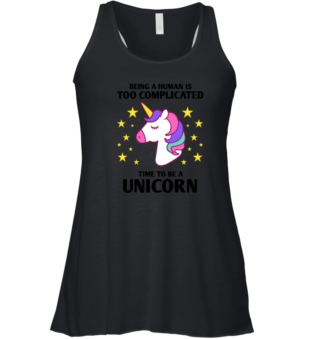 Time to be a unicorn Women's Flowy Tank Top