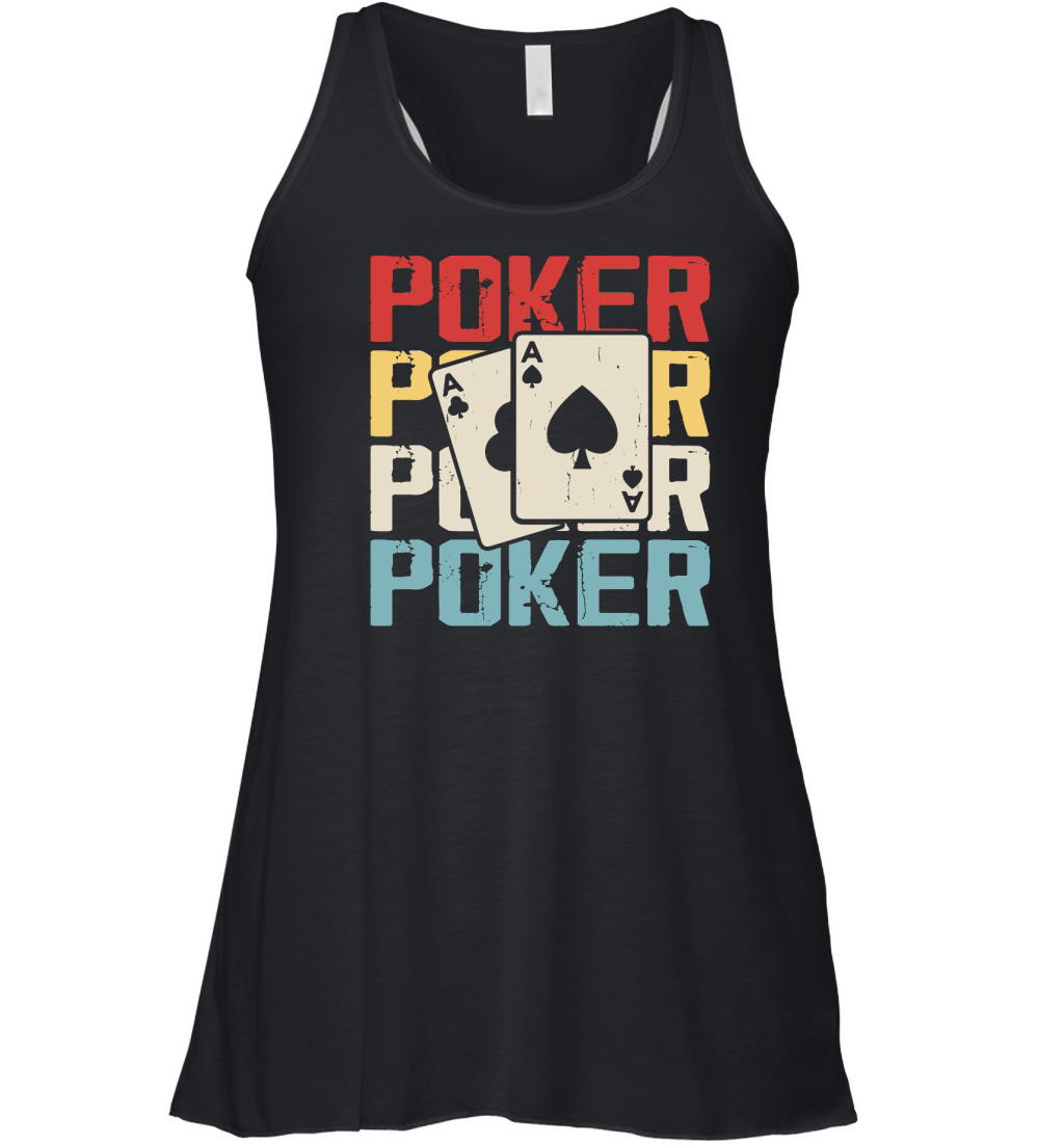 Vintage Casino Poker Women's Flowy Tank Top