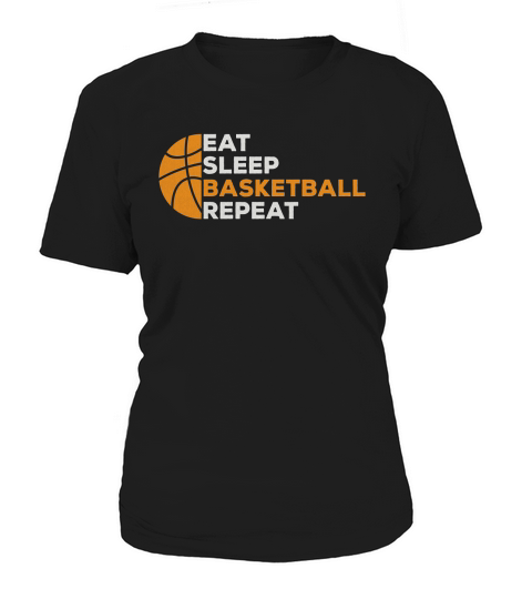 Basketball Coach Eat Sleep Basketball Repeat 1.01 Women's T-Shirt