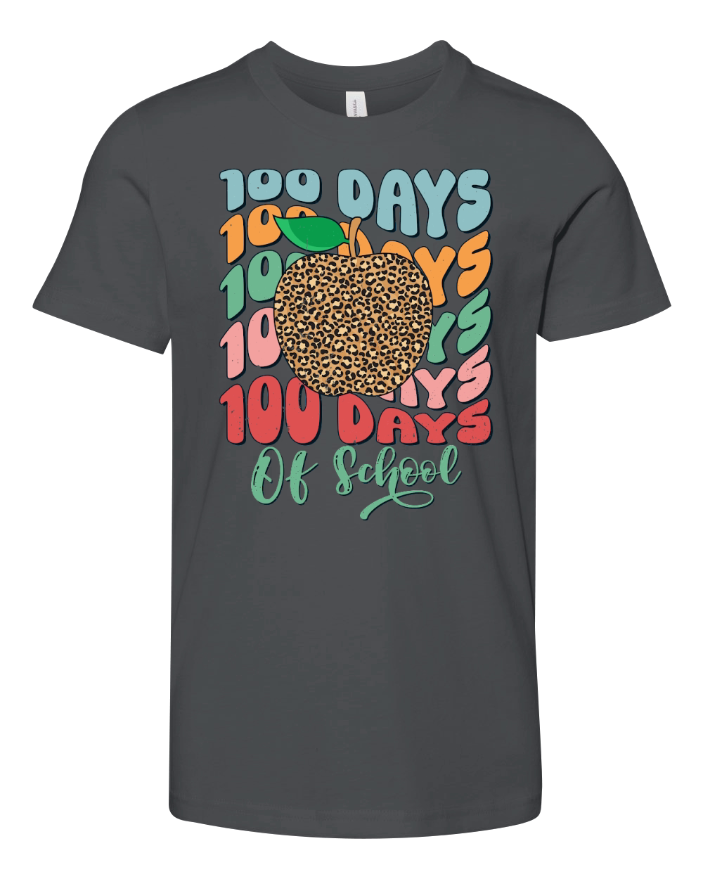 Happy Retro 100 days of Youth Unisex Jersey Tee
