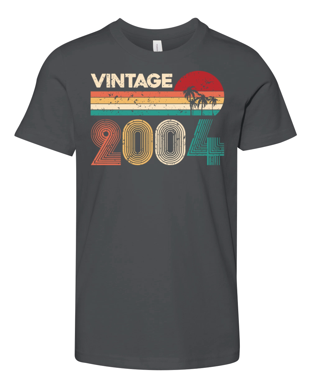 Vintage 2004 Retro Birthday Gift Men Woman Gifts Youth Unisex Jersey Tee