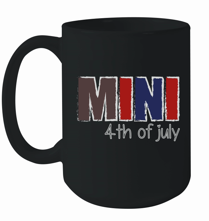 Mini Shirt Women 4th of july Ceramic Mug