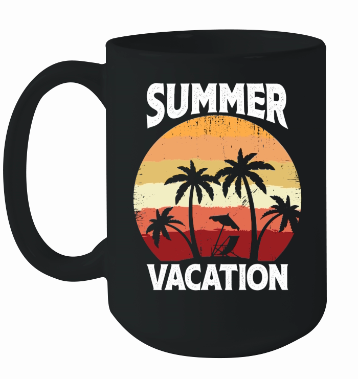 Summer Beach Vacation Summer Vacation Ceramic Mug