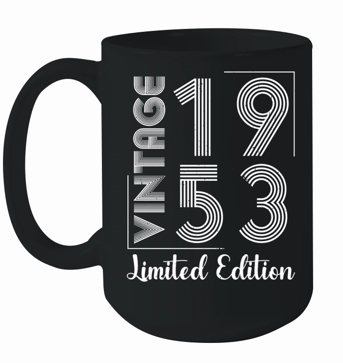 Vintage 1953 Limited Edition Birthday Ceramic Mug