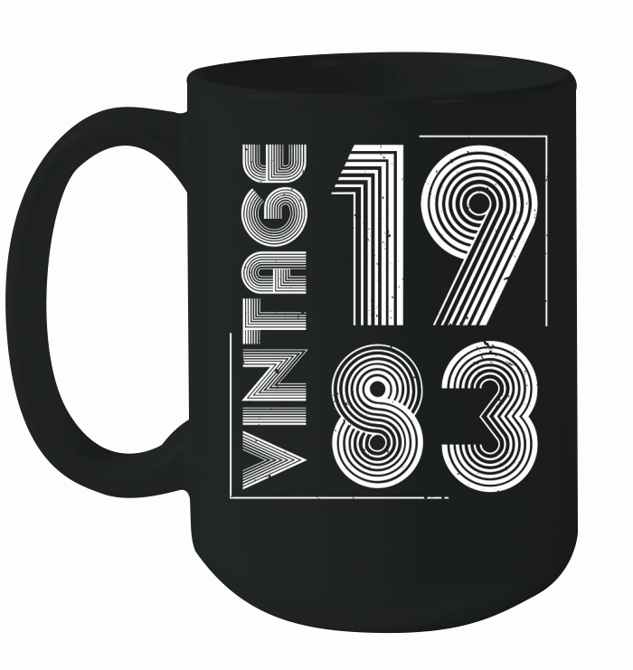 Vintage 1983 Ceramic Mug