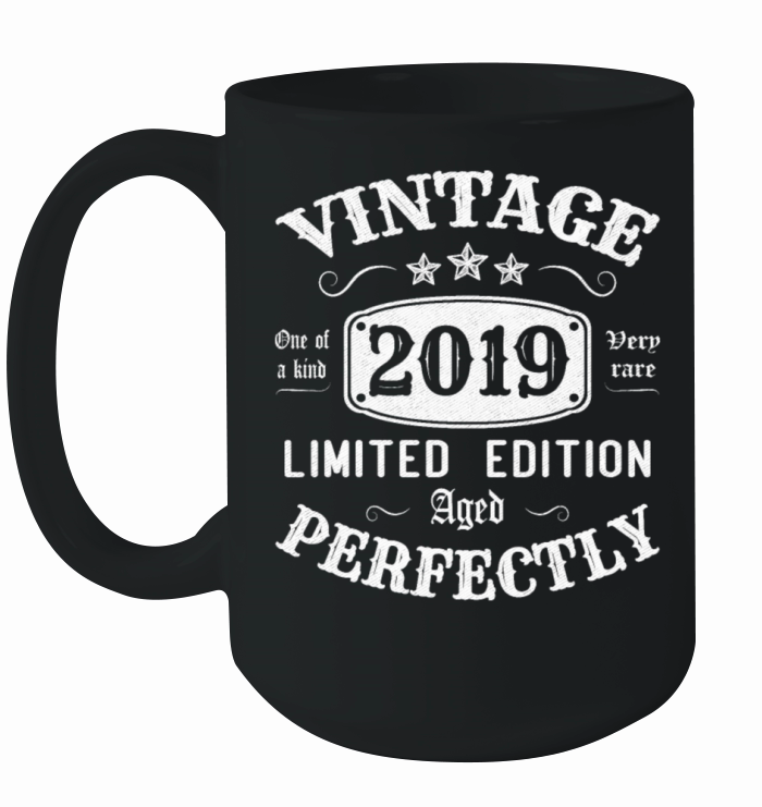 Vintage 2019 Limited Edition Aged Perfectly Ceramic Mug
