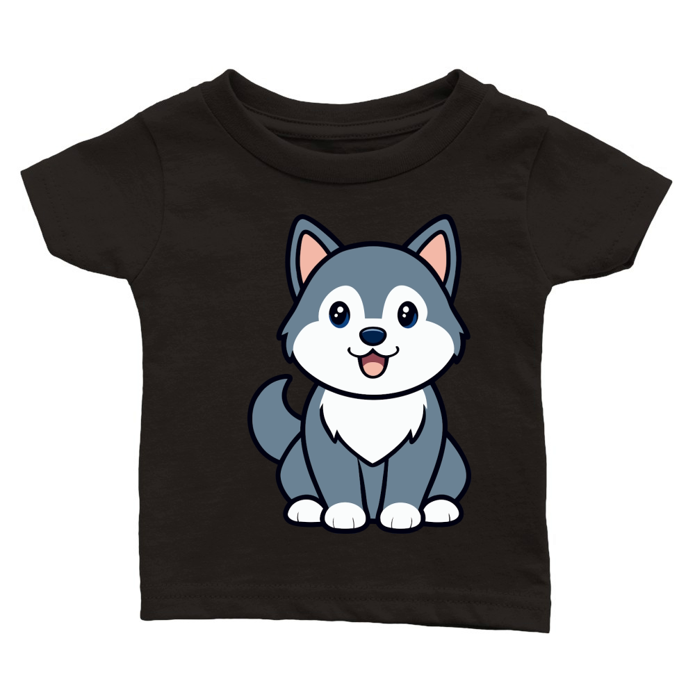 Alaskan Malamute 02 Classic Baby Crewneck T-shirt