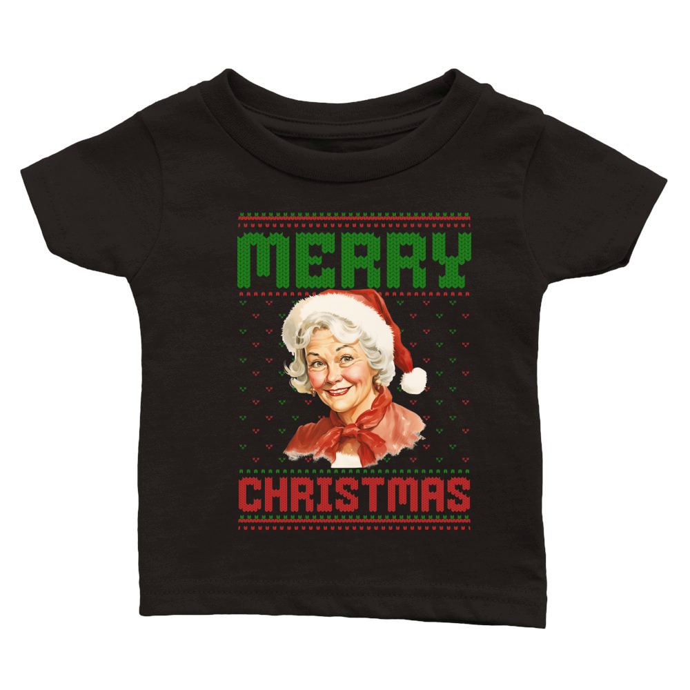 Merry christmas 59 54 Classic Baby Crewneck T-shirt