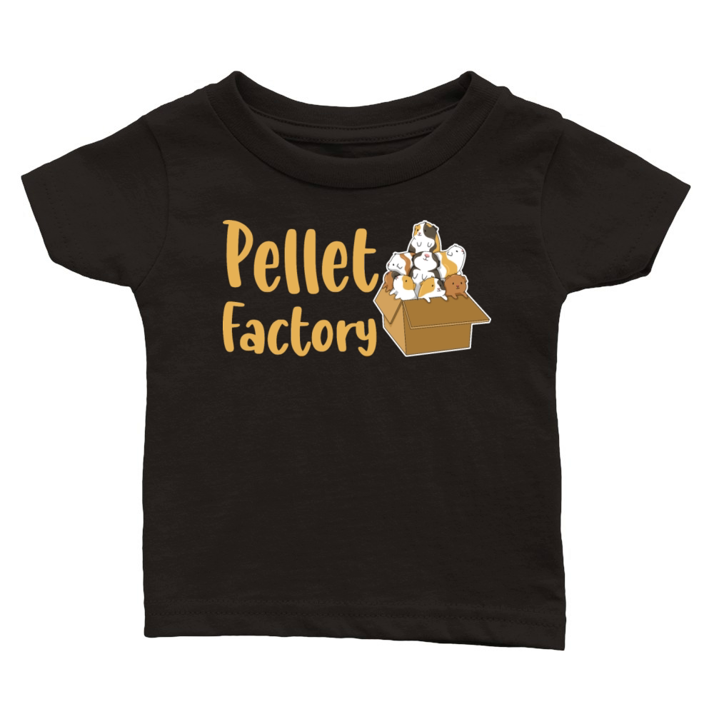 Pellet Factory Quote for a Guinea Pig Nerd Classic Baby Crewneck T-shirt