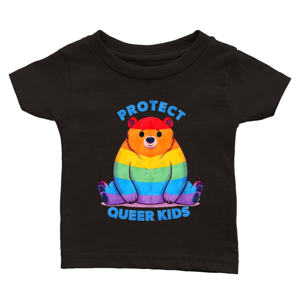 Protect Queer Kids Classic Baby Crewneck T-shirt