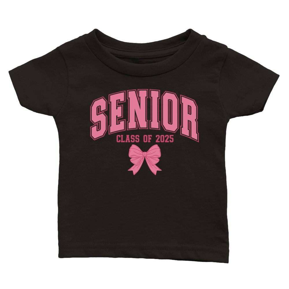 SeniorClassOf2025 Bow2 Classic Baby Crewneck T-shirt