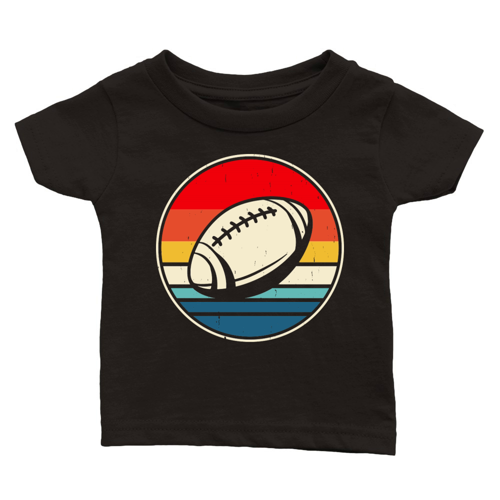 Vintage Rugby Player  2 Classic Baby Crewneck T-shirt