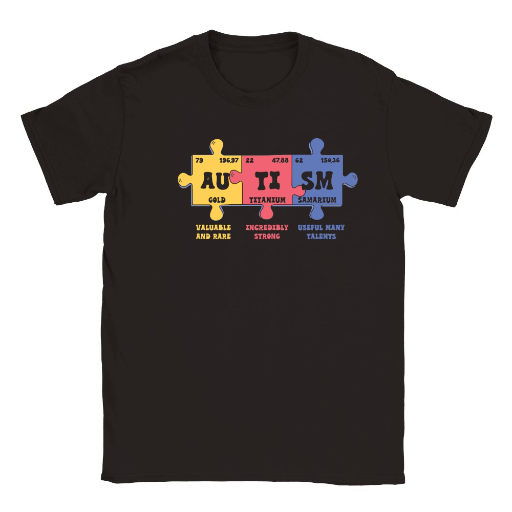 Autism Classic Kids Crewneck T-shirt