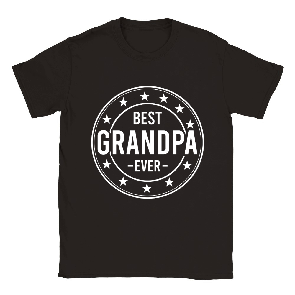 Best Grandpa Ever Classic Kids Crewneck T-shirt