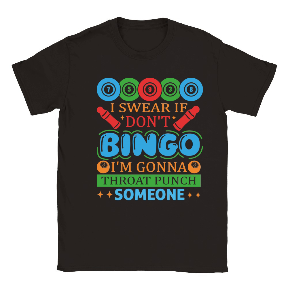 I Swear If I Dont Bingo 07 Classic Kids Crewneck T-shirt