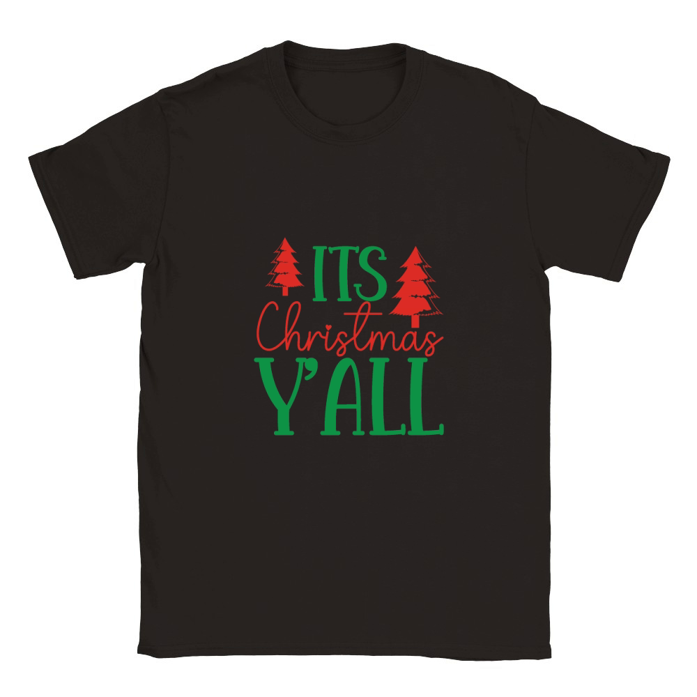 Its christmas Yall 02 Classic Kids Crewneck T-shirt