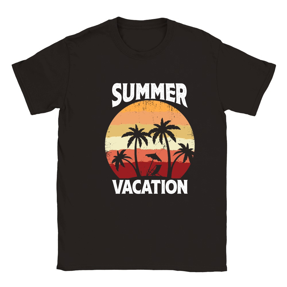 Summer Beach Vacation Summer Vacation Classic Kids Crewneck T-shirt