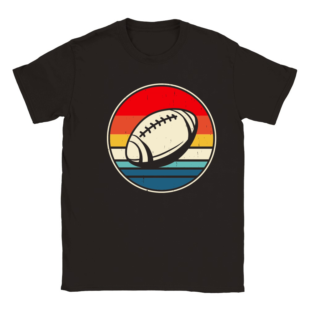 Vintage Rugby Player  2 Classic Kids Crewneck T-shirt