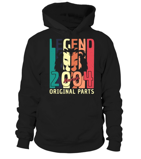 Gift Idea Vintage March 2004 Hoodie Unisex