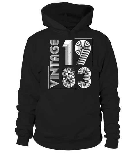 Vintage 1983 Hoodie Unisex