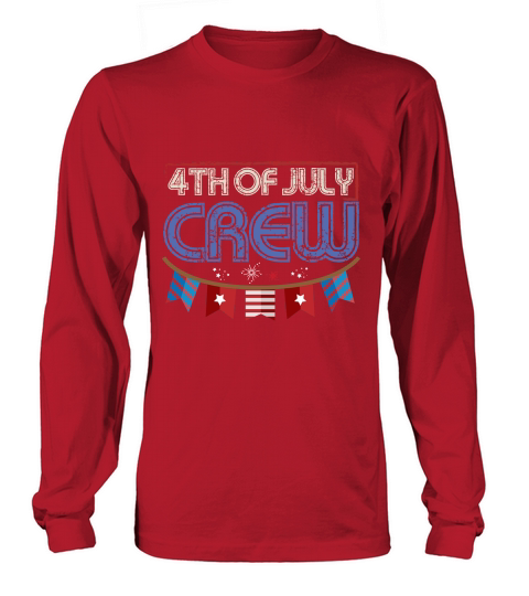 4th of July Crew Long sleeved Unisex