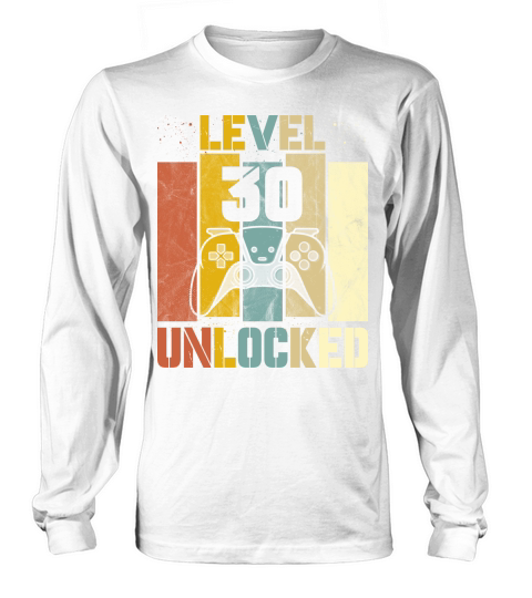 Level 30 Unlocked Long sleeved Unisex