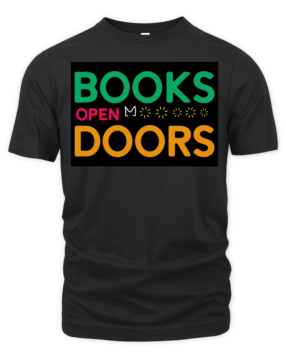Books open doors Organic Unisex T-shirt