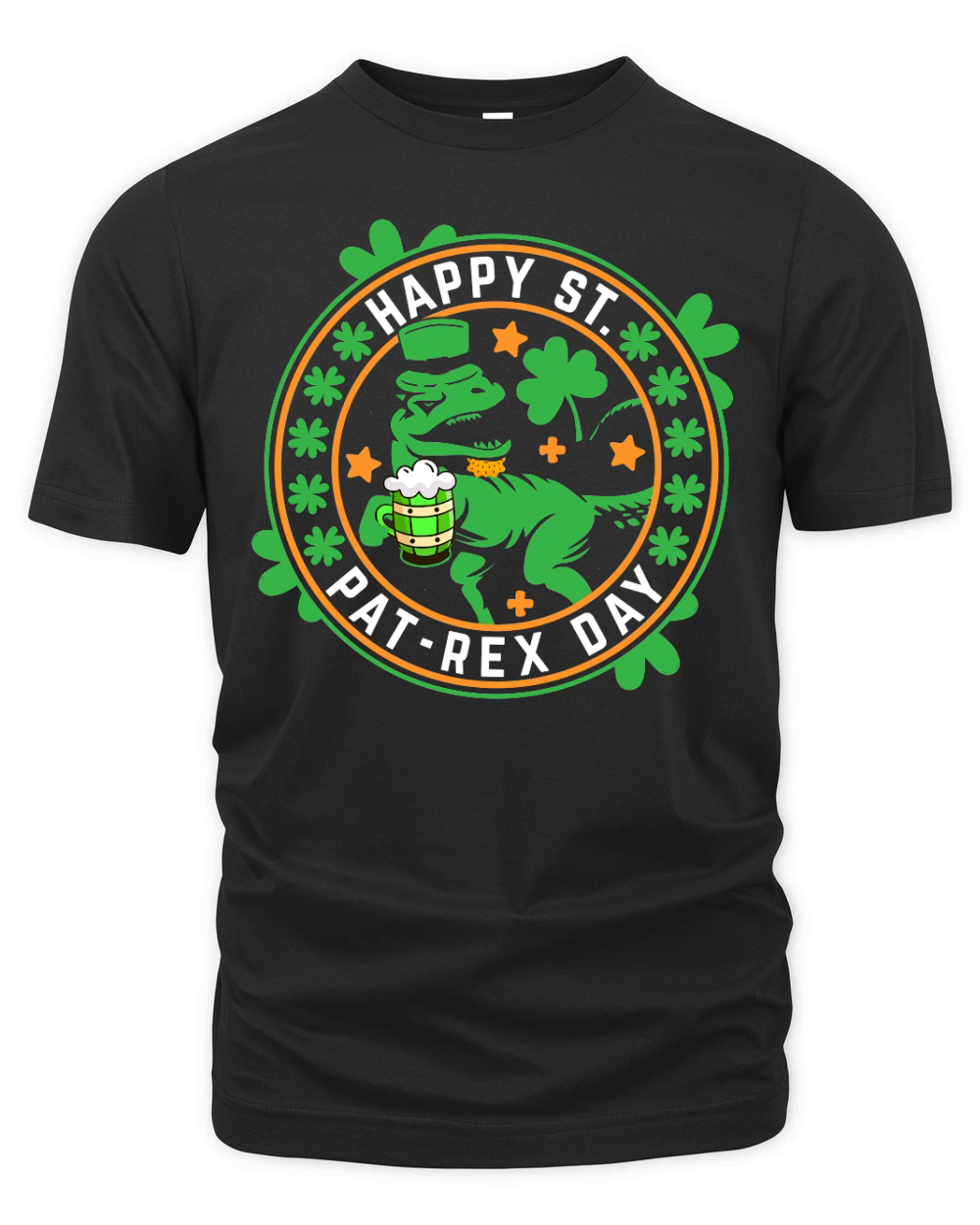 happy st.pat rex day t shirt design Organic Unisex T-shirt