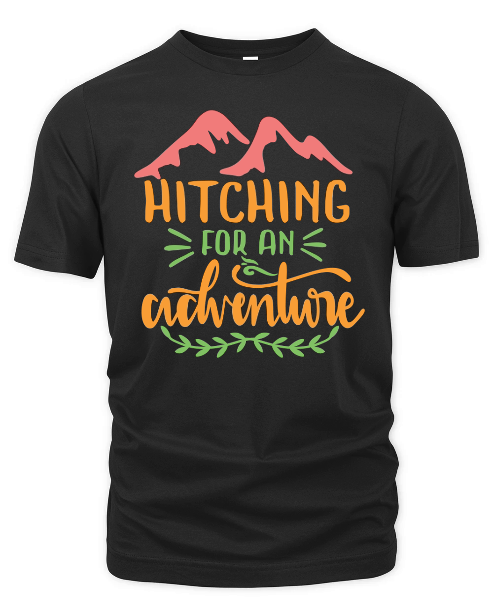 hitching for an adventure Organic Unisex T-shirt
