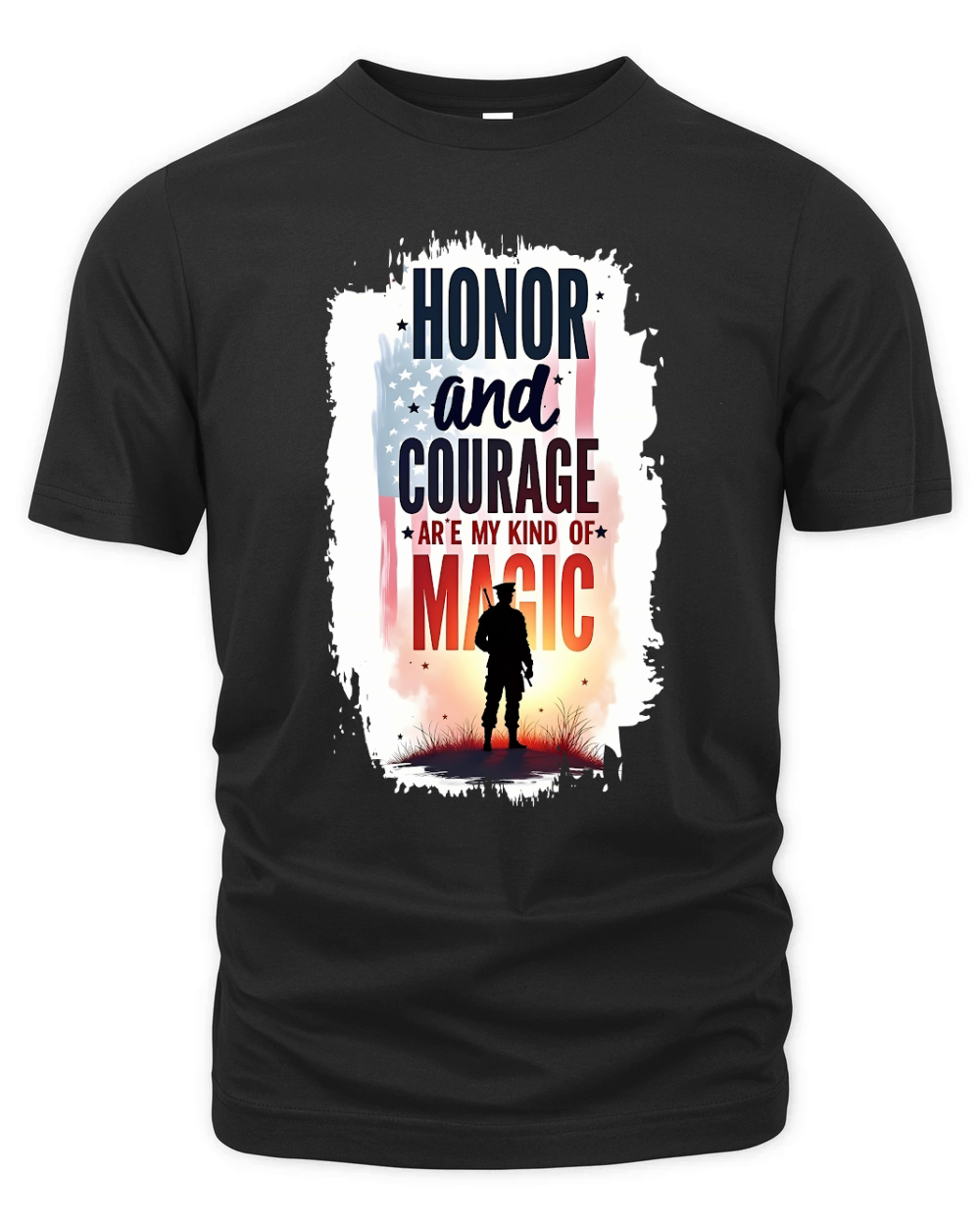 Honor and courage are my kind of magic 05 Organic Unisex T-shirt
