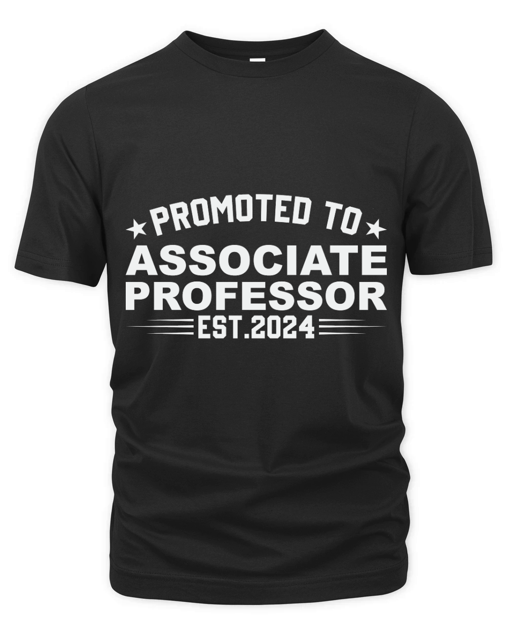 Promoted to associate professor Organic Unisex T-shirt