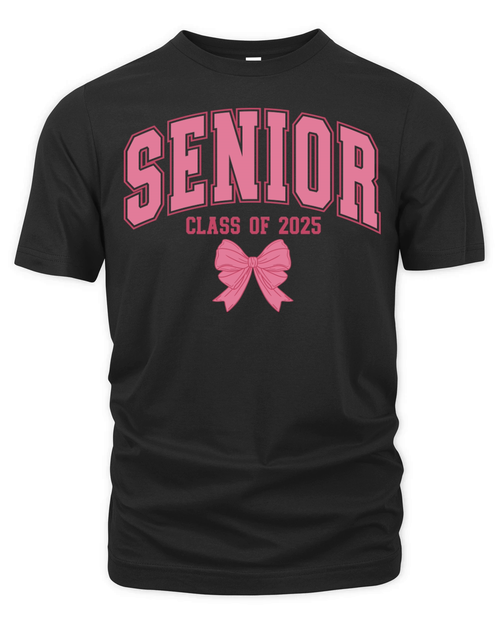 SeniorClassOf2025 Bow2 Organic Unisex T-shirt