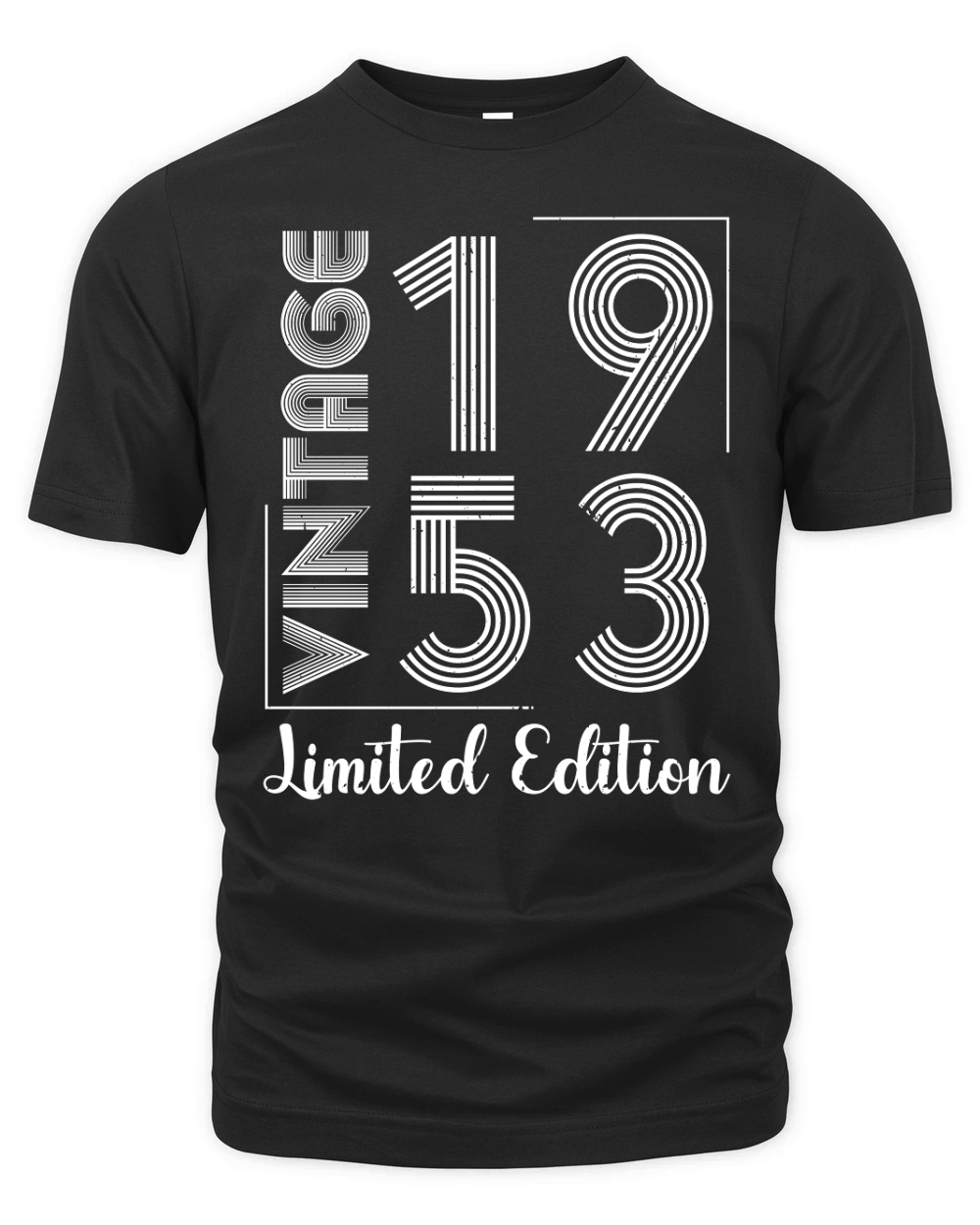 Vintage 1953 Limited Edition Birthday Organic Unisex T-shirt