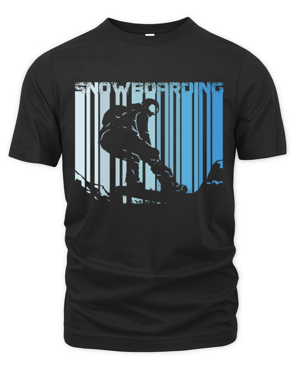 Vintage Snowboarding Organic Unisex T-shirt