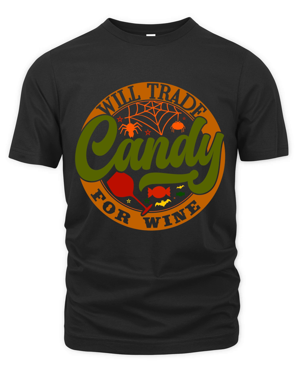 Will Trade Candy For Wine Organic Unisex T-shirt