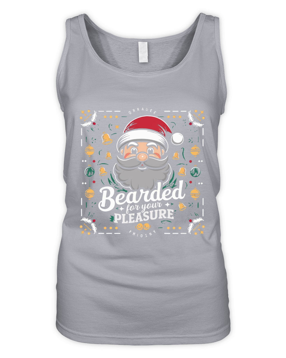 BEARDED FOR YOUR PLEASURE Organic Women's Tank Top