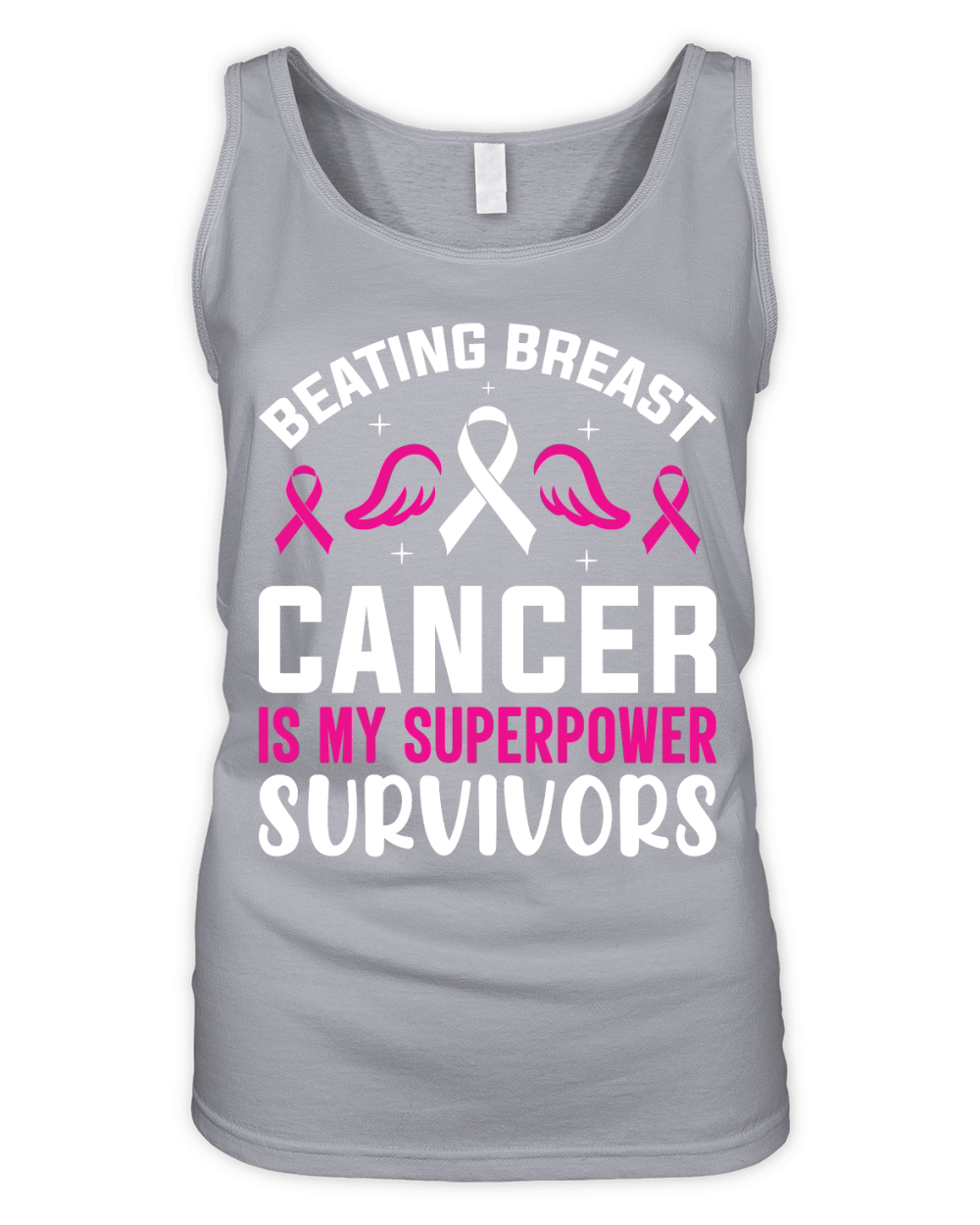Beating breast cancer is my superpower survivors Organic Women's Tank Top