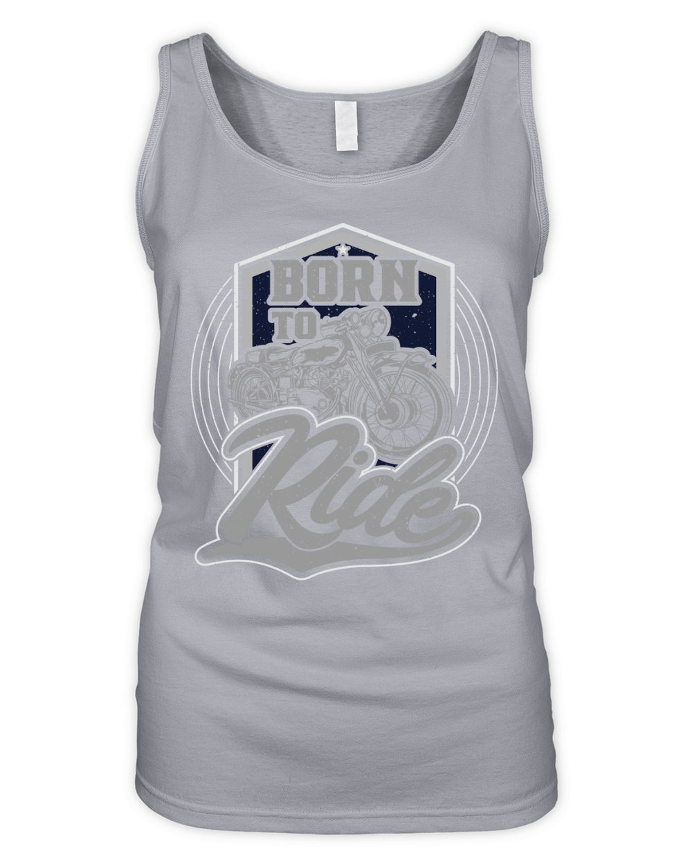 Born to ride Organic Women's Tank Top