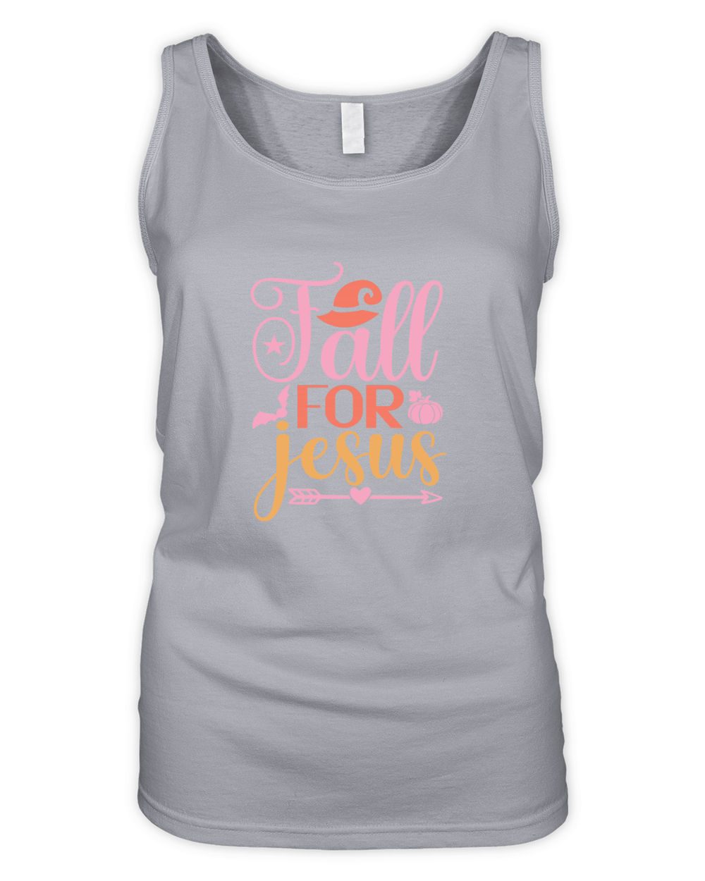 fall for jesus 02 Organic Women's Tank Top