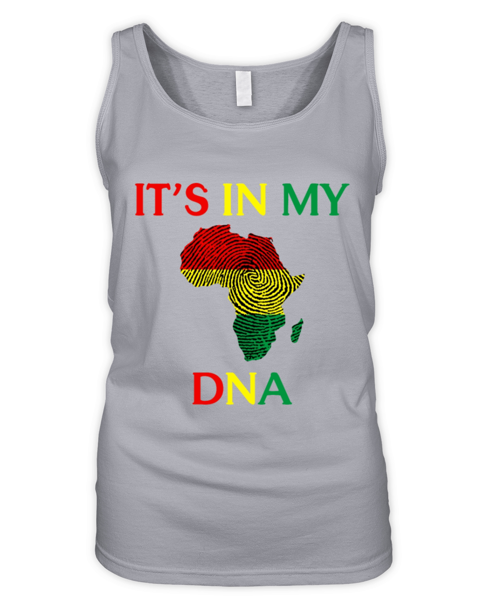 Its In My DNA - Black History Month T-Shirt Organic Women's Tank Top