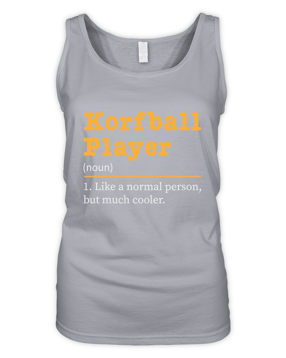 Korfball player Organic Women's Tank Top