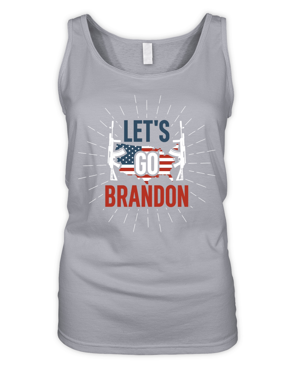 Lets go brandon veterans Organic Women's Tank Top