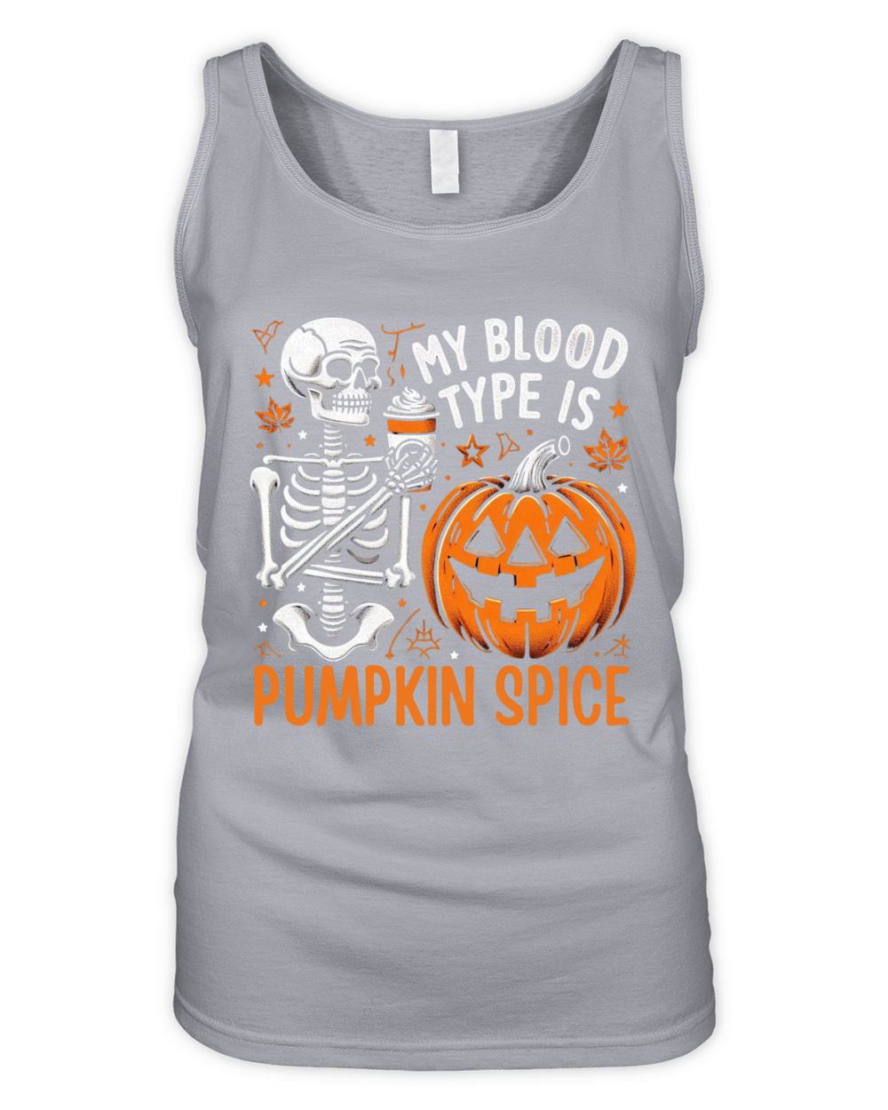 My Blood Type is Pumpkin Spice Organic Women's Tank Top