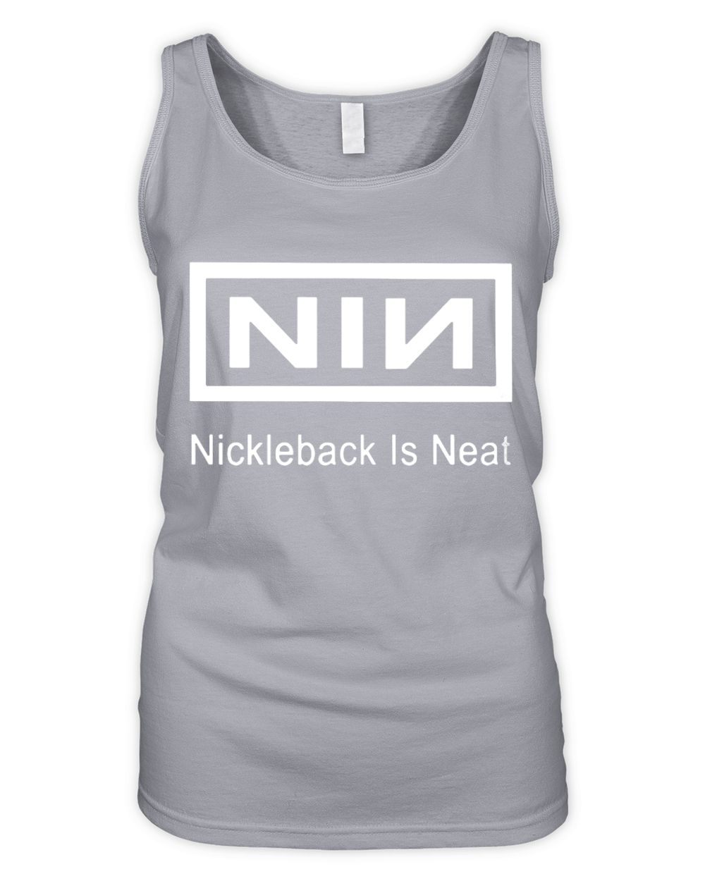 nickelback is neat tshirt Organic Women's Tank Top